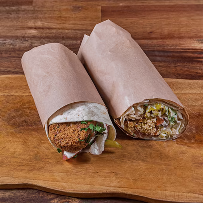 Falafel Wrap Falafel Wrap